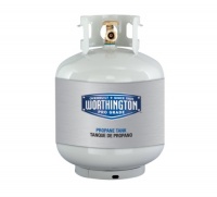 Worthington 336483 20-Pound Steel Propane Cylinder With Type 1 With Overflow Prevention Device Valve And Sight Gauge Worthington 336483 20-Pound Steel Propane Cylinder With Type 1 With Overflow Prevention Device Valve And Sight Gauge