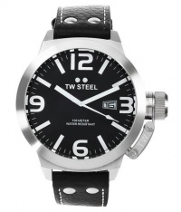 TW Steel Men's TW22 Canteen Black Dial Watch TW Steel Men's TW22 Canteen Black Dial Watch