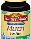 Nature Made Multi For Her, 60 Softgels (Pack of 3)