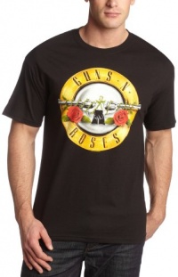 Bravado Men's Guns N Roses Bullet T-Shirt Bravado Men's Guns N Roses Bullet T-Shirt