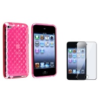 eForCity Diamond TPU Gel Case Cover and Screen Protector for iPod touch 4G (Pink) eForCity Diamond TPU Gel Case Cover and Screen Protector for iPod touch 4G (Pink)