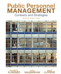 Public Personnel Management (6th Edition) Public Personnel Management (6th Edition)