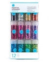 Martha Stewart Crafts Holographic Glitter, 12-Pack