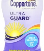 Coppertone Sunscreen Lotion Ultra Guard Broad Spectrum SPF 50, 8 fl oz (237 ml)