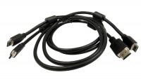 Optoma BC-PK3AHMK, HDMI to mini-HDMI (1m) + mini-HDMI to mini-HDMI (1m) Cables for PK201 & PK301 Optoma BC-PK3AHMK, HDMI to mini-HDMI (1m) + mini-HDMI to mini-HDMI (1m) Cables for PK201 & PK301