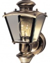 Heath Zenith SL-4150-AB 150-Degree Motion-Activated Charleston Coach Decorative Lantern, Antique Brass