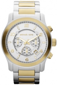 Michael Kors Runway Two Tone Chronograph Men's Watch - MK8283 Michael Kors Runway Two Tone Chronograph Men's Watch - MK8283
