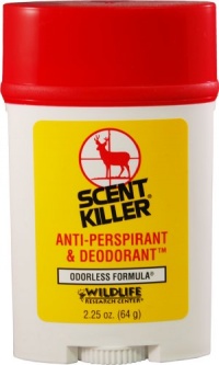 Wildlife Research 547 Scent Killer Anti-Perspirant & Deodorant, 2.25 Ounce Stick Wildlife Research 547 Scent Killer Anti-Perspirant & Deodorant, 2.25 Ounce Stick