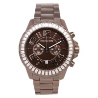 Michael Kors Women's Brown Tone Stainless Steel Link Bracelet Quartz Chronograph Brown Dial MK5592 Michael Kors Women's Brown Tone Stainless Steel Link Bracelet Quartz Chronograph Brown Dial MK5592