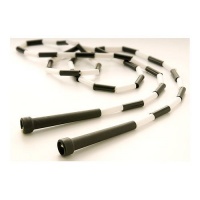 US Games Segmented Skip Rope (Black/White, 6-Foot) US Games Segmented Skip Rope (Black/White, 6-Foot)