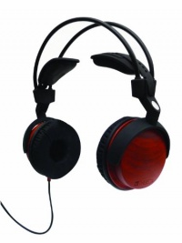 Tribeca Genuine Wood Studio Headphones, Bubinga