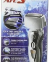 Panasonic ES8103S Men's 3-Blade (Arc 3) Wet/Dry Rechargeable Electric Shaver with Nanotech Blades, Silver