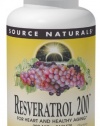 Source Naturals Resveratrol 200mg, 120 Tablets