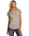 Carhartt Women's Short Sleeve Printed Camp Shirt