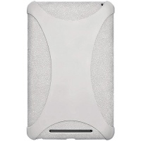 Amzer AMZ94382 Silicone Jelly Soft Skin Fit Case Cover for Asus Nexus 7, Google Nexus 7 - 1 Pack - Retail Packaging - Transparent White Amzer AMZ94382 Silicone Jelly Soft Skin Fit Case Cover for Asus Nexus 7, Google Nexus 7 - 1 Pack - Retail Packaging - Transparent White