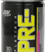 Optimum Nutrition Platinum, Pre- Raspberry Lemonade 30 servings 8.45 Ounce