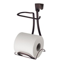 InterDesign Axis Over-the-Tank Tissue Holder Plus, Bronze InterDesign Axis Over-the-Tank Tissue Holder Plus, Bronze