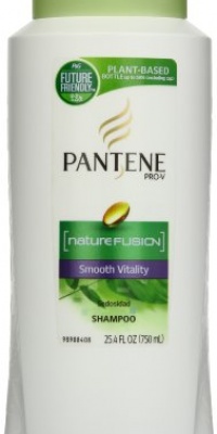 Pantene Pro-V Nature Fusion Smooth Vitality Shampoo, 25.4-Fluid Ounce (Pack of 2) Pantene Pro-V Nature Fusion Smooth Vitality Shampoo, 25.4-Fluid Ounce (Pack of 2)