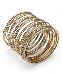 Bar III Bracelet, Gold-Tone Multi-Bangles Bracelet