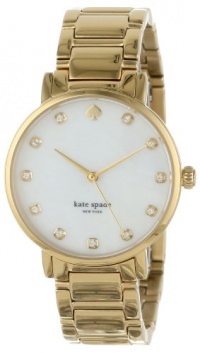 Kate Spade Watches Women's 1YRU0007 Gold Crystal Marker Bracelet Gramercy Watch Kate Spade Watches Women's 1YRU0007 Gold Crystal Marker Bracelet Gramercy Watch