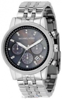 Michael Kors Bracelet Black Mother-of-Pearl Dial Women's Watch #MK5021 Michael Kors Bracelet Black Mother-of-Pearl Dial Women's Watch #MK5021