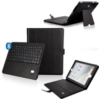EC TECHNOLOGY� Black Color PU Leather Case For The New iPad 3G 2012 Model, iPad 2nd Generation, iPad 3 AT&T Verizon 4G LTE With Slim Removable Detachable Wireless Bluetooth 2.0 ABS Keyboard EC TECHNOLOGY� Black Color PU Leather Case For The New iPad 3G 2012 Model, iPad 2nd Generation, iPad 3 AT&T Verizon 4G LTE With Slim Removable Detachable Wireless Bluetooth 2.0 ABS Keyboard