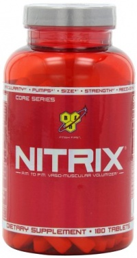 BSN Nitrix A.M. to P.M. Vaso-Muscular Volumizer, 180 Tablets BSN Nitrix A.M. to P.M. Vaso-Muscular Volumizer, 180 Tablets