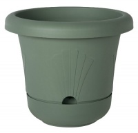 Fiskars 48414 Self Watering Planter, 14.4-Inch, Thyme Green Fiskars 48414 Self Watering Planter, 14.4-Inch, Thyme Green