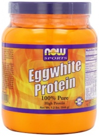 NOW Foods Eggwhite Protein, 1.2 Pound NOW Foods Eggwhite Protein, 1.2 Pound