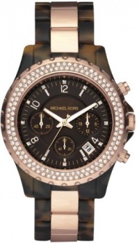 Michael Kors Women's MK5416 Madison Chronograph Tortoise and Rose Gold Watch Michael Kors Women's MK5416 Madison Chronograph Tortoise and Rose Gold Watch