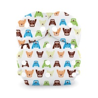 Thirsties Duo All in One Snap, Hoot, Size One (6-18 lbs) Thirsties Duo All in One Snap, Hoot, Size One (6-18 lbs)