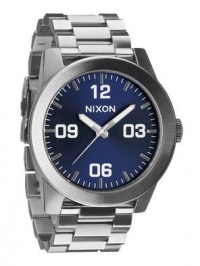 Nixon Corporal SS Watch Blue Sunray, One Size Nixon Corporal SS Watch Blue Sunray, One Size