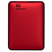 WD My Passport 2TB Portable External USB 3.0 Hard Drive Storage Red (WDBY8L0020BRD-NESN) WD My Passport 2TB Portable External USB 3.0 Hard Drive Storage Red (WDBY8L0020BRD-NESN)
