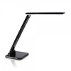 Lightblade 1500 by Lumiy / Diasonic - Black Ultra Bright LED Desk Light Table Lamp with Captive Touch Controls for Brightness and Color Temperature, USB Charging for Smart Phone, 1 Hour Time