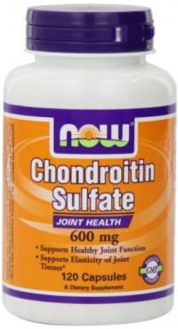 NOW Foods Chondroitin Sulfate 600mg, 120 Capsules NOW Foods Chondroitin Sulfate 600mg, 120 Capsules