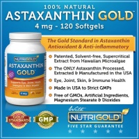 Nutrigold Astaxanthin Gold, 4 mg, 120 softgels Nutrigold Astaxanthin Gold, 4 mg, 120 softgels