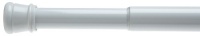 Carnation Home Fashions Adjustable 41-to-76-Inch Steel Shower Curtain Tension Rod, White Carnation Home Fashions Adjustable 41-to-76-Inch Steel Shower Curtain Tension Rod, White