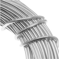 Aluminum Craft Wire 18 Gauge 39 Feet SILVER Aluminum Craft Wire 18 Gauge 39 Feet SILVER