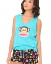 Paul Frank Women's In Living Color Julius Print Short Set