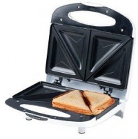 Chefman Sandwich Grill - Non-stick, Two Slice Capacity (White) Chefman Sandwich Grill - Non-stick, Two Slice Capacity (White)
