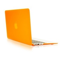TopCase® Rubberized Hard Case Cover for Macbook Air 13 (A1369 and A1466) with TopCase Mouse Pad (ORANGE) TopCase® Rubberized Hard Case Cover for Macbook Air 13 (A1369 and A1466) with TopCase Mouse Pad (ORANGE)
