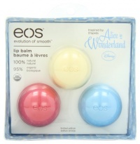 EOS Limited Edition 3-pack Lip Balm Collection - Blueberry Potion, Sweet Vanilla Nonsense & Watermelon Wonderland - Inspired By Disney Alice in Wonderland EOS Limited Edition 3-pack Lip Balm Collection - Blueberry Potion, Sweet Vanilla Nonsense & Watermelon Wonderland - Inspired By Disney Alice in Wonderland