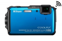 Nikon COOLPIX AW110 Wi-Fi and Waterproof Digital Camera with GPS (Blue) Nikon COOLPIX AW110 Wi-Fi and Waterproof Digital Camera with GPS (Blue)