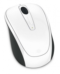Microsoft Wireless Mobile Mouse 3500 Limited Edition - White Gloss Microsoft Wireless Mobile Mouse 3500 Limited Edition - White Gloss