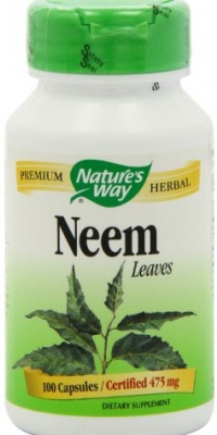 Nature's Way Neem Leaves, 475 mg, 100 Capsules Nature's Way Neem Leaves, 475 mg, 100 Capsules