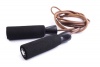 King Athletic Jump Rope for Cardio Fitness Training - Great Boxing and CrossFit Speed Workout - Best Exercise for Heart Health - Jumping Rope for Adults and Kids - Awesome Skipping Rope made with Genuine Leather - Protect Your Investment - Skip Rope comes
