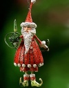 Patience Brewster Mini Dashing Santa Ornament