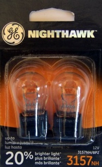 GE 3157NH/BP2 Nighthawk Automotive Replacement Bulbs, Pack of 2 GE 3157NH/BP2 Nighthawk Automotive Replacement Bulbs, Pack of 2