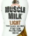 CytoSport Muscle Milk Light, Ready-to-Drink Shake, Chocolate, 14 Ounce, (Pack of 12)