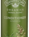 Nature's Gate Organics Conditioner, Lemongrass & Clary Sage, 12-Ounce Bottles (Pack of 3)
